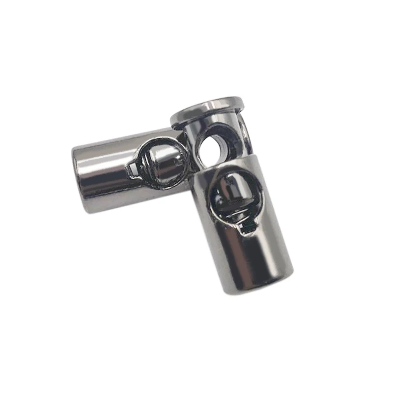 Weiou(20Pcs/10sets) Luxury Shoe Buckle Stoppers Zinc Alloy Metal Cord Lock Hollow Spring Buckles Drawstring Stops Accessories