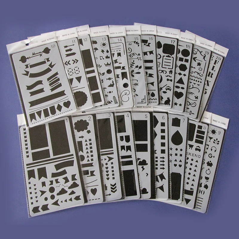 

Kawaii Канцтовары для домашних животных трафареты для оформления фотографий diy Скрапбукинг трафареты для краски принадлежности для школы