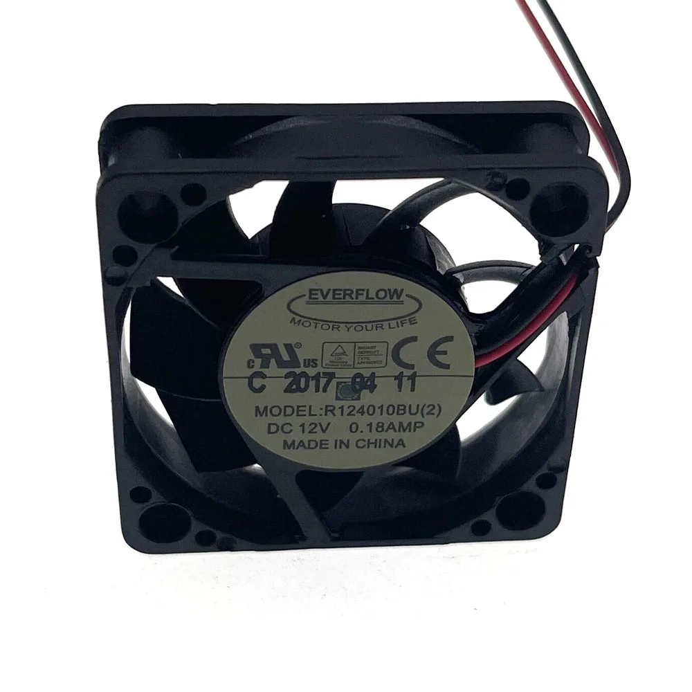 Новый 40 мм 4 см Samll 12 В Вентилятор охлаждения для Everflow R124010BU(2) 40X40X10mm двойной