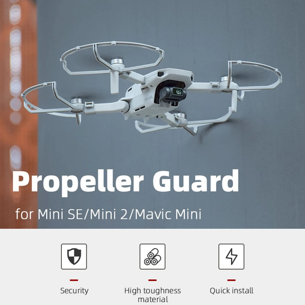 

Новое защитное кольцо для пропеллера дрона для DJI Mini SE/Mini 2/Mavic Mini, быстросъемное защитное кольцо для пропеллера, аксессуары для дрона