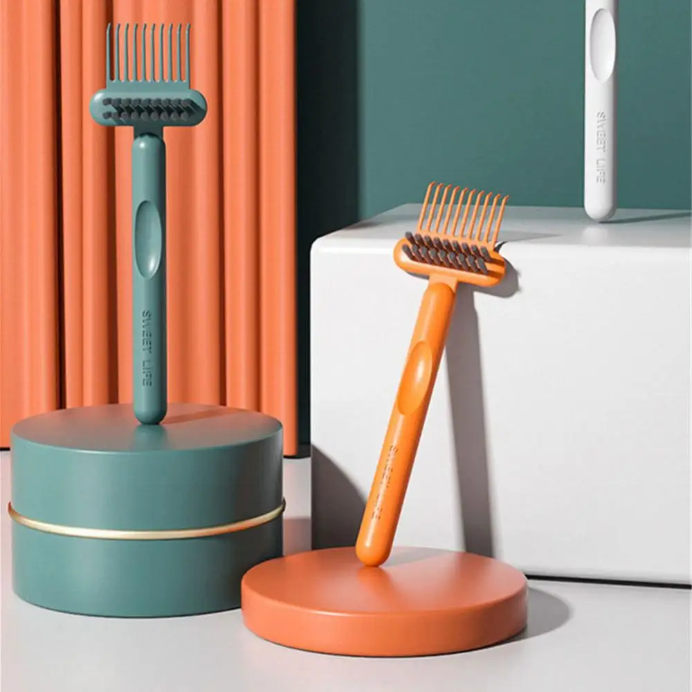 

Comb Cleaner Brush Comb Cleaning Brush Hair Dirt Remover Mini Hair Brush Embedded Tool Cleaning Tool For Home Salon 2in1