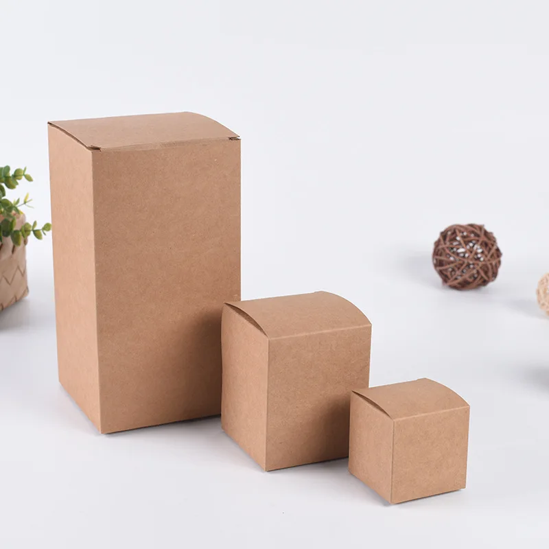 Diy Candle Sample Valve Tubes Package Boxes White Black Paper Craft Pack
