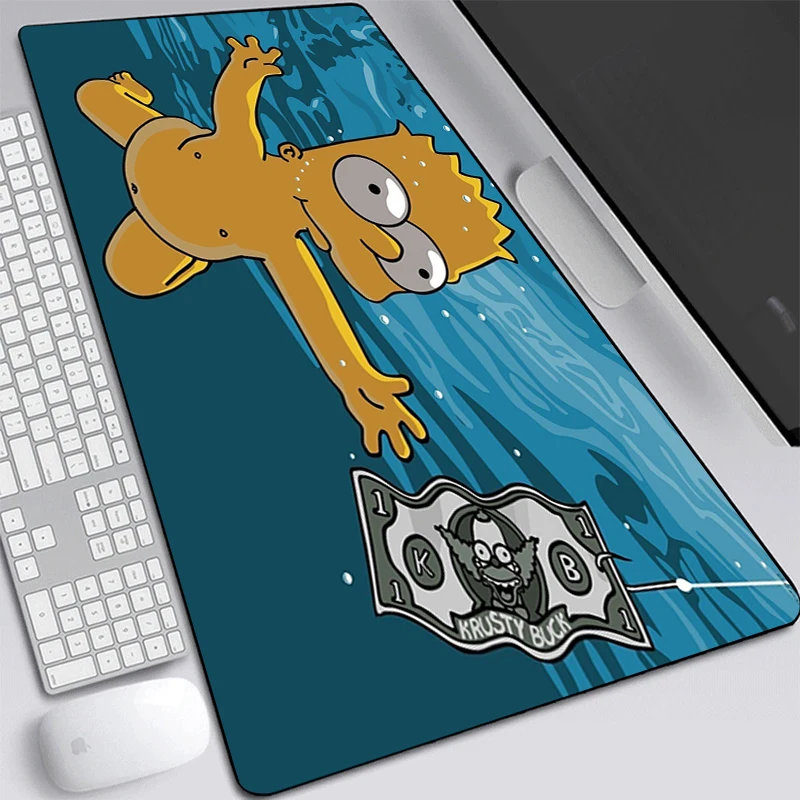 

Xxl коврик для мыши S-Simpsons, коврик для мыши для игр в шкаф, игровые коврики в стиле аниме, коврик, Настольная компьютерная клавиатура, ПК, игровые шкафы, ковер, милый