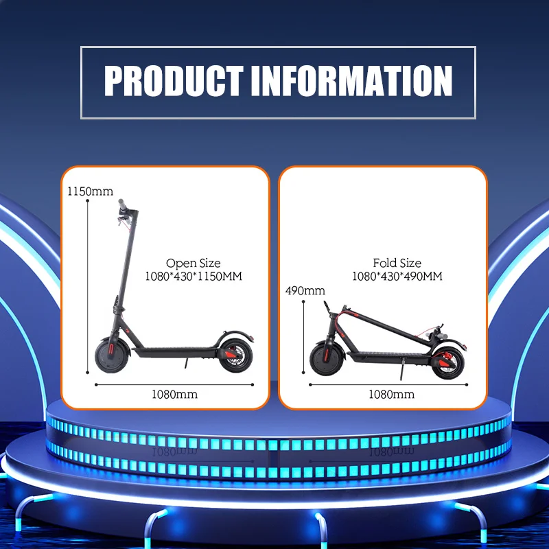 Электрический скутер из алюминиевого сплава 8 5 дюйма 36 В для взрослых |