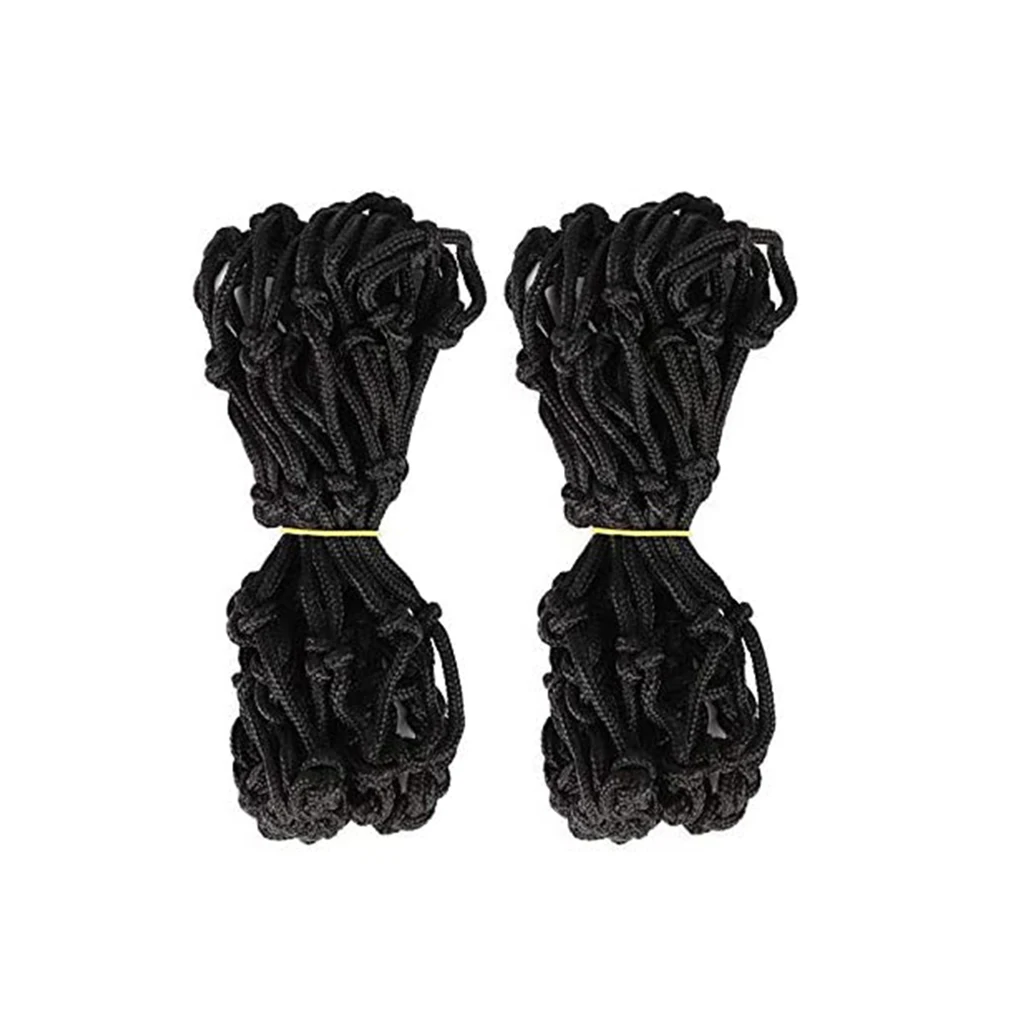 

2 Pieces Mesh Ball Bag Soccer Carry Holder Football Volleyball Pouch Exercise Organizer Flexible Universal Sack Black