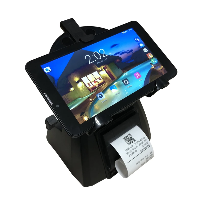 

7 -11 inch Android POS system with tablet stand all in one portable 58mm POS Machine TC2200H With QR printer for cash register