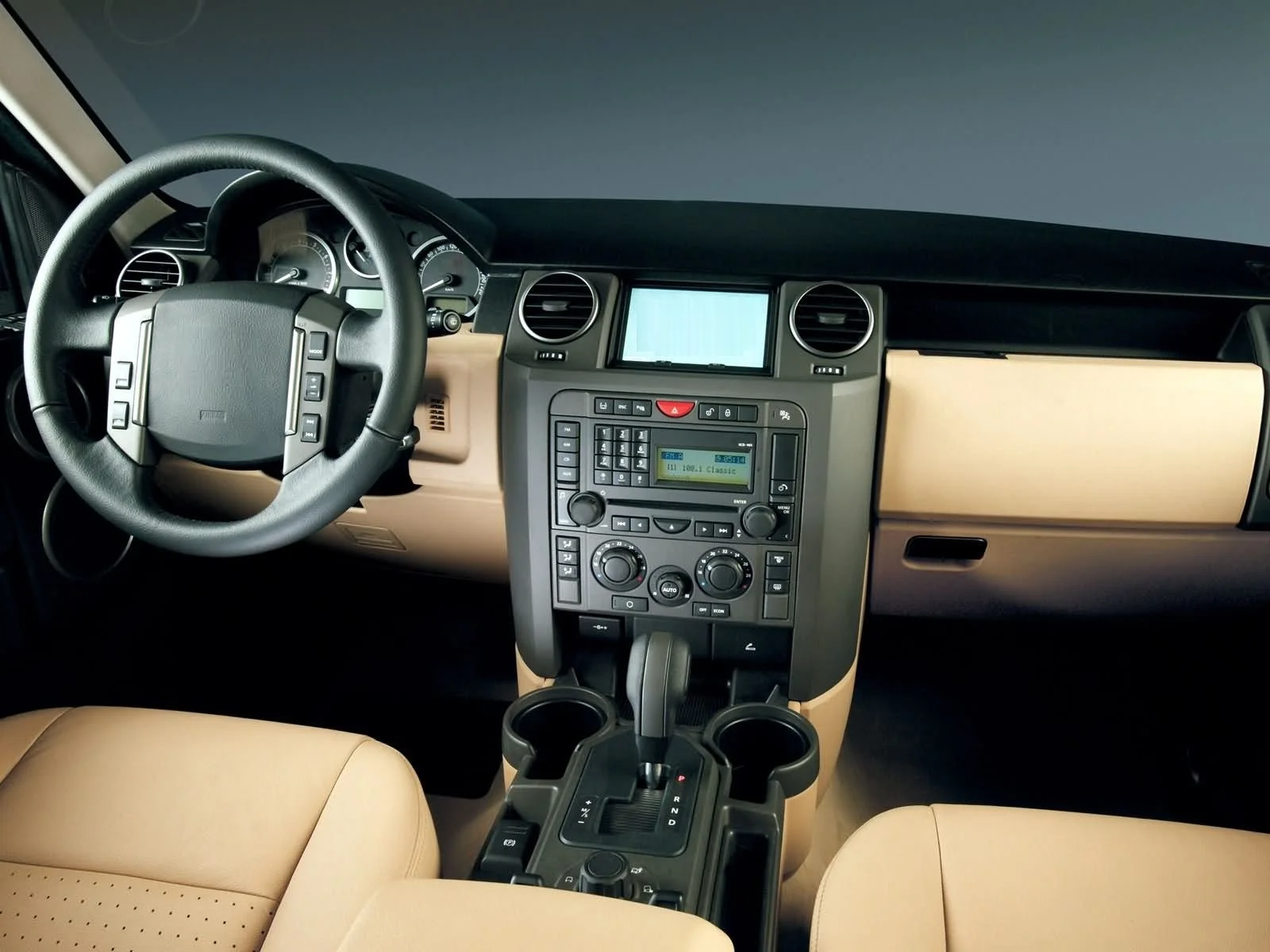 Для Land Rover Discovery 2004-2009 Android 13 Tesla Style Автомобильная аудиосистема с GPS-навигацией для