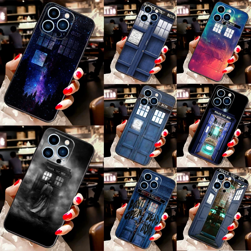 Чехол для телефона DOCTOR WHO Tardis Police Box iPhone 12 13 Mini 11 Pro Max X XS XR 7 8 Plus SE мягкий чехол чехлы |