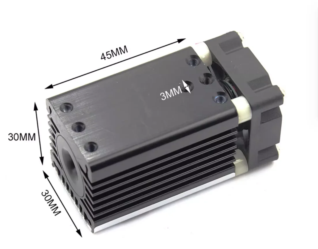 100 нм МВт точечный зеленый лазерный диодный модуль лазерная головка ШИМ 12 В