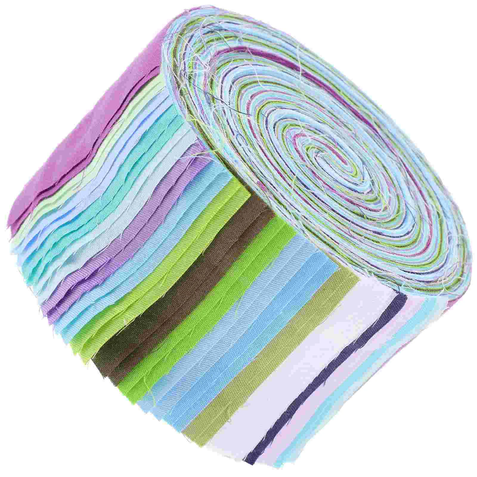 

Quilt Fabric Colored Cotton Strips Sewing Quilting Fabrics Stitching Delicate Patchwork Bundles Cloth