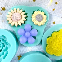 3d diy rose flower shape silicone mold cake tools fondant chocolate decorating items clay making utensil baking accessories new