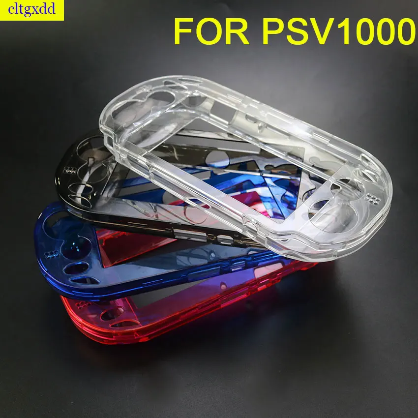 

5 Colors Clear Hard Shell Protective Case Shell Case for Psvita PS Vita PSV 1000 Crystal Body Protector