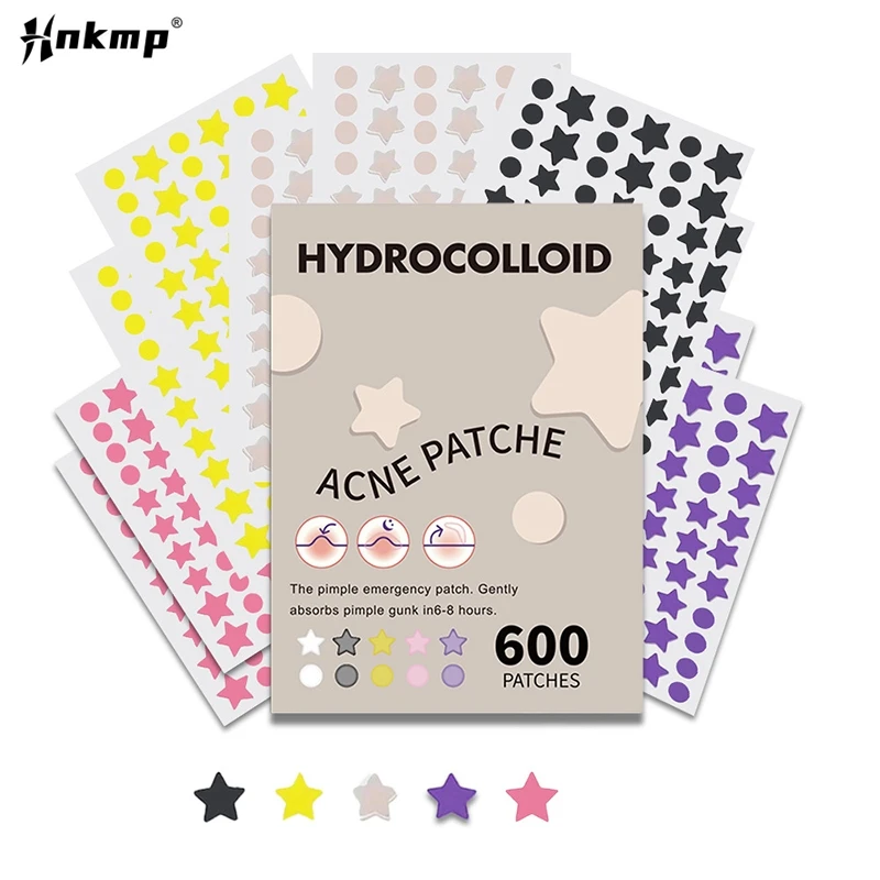 600 шт. пластыри от прыщей и
