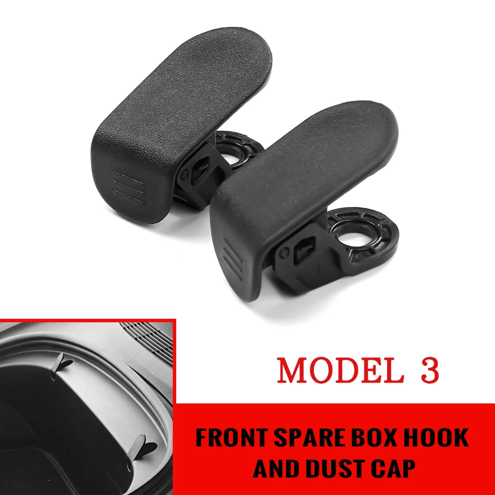 

Аксессуары для салона автомобиля Tesla Model 3 2017-2020, 2 шт., передний крючок для хранения в багажнике автомобиля, крючок для сумки для продуктов, че...