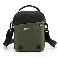 aotian brand men messenger bag high quality waterproof nylon man shoulder bag business travel waist pack male crossbody bag