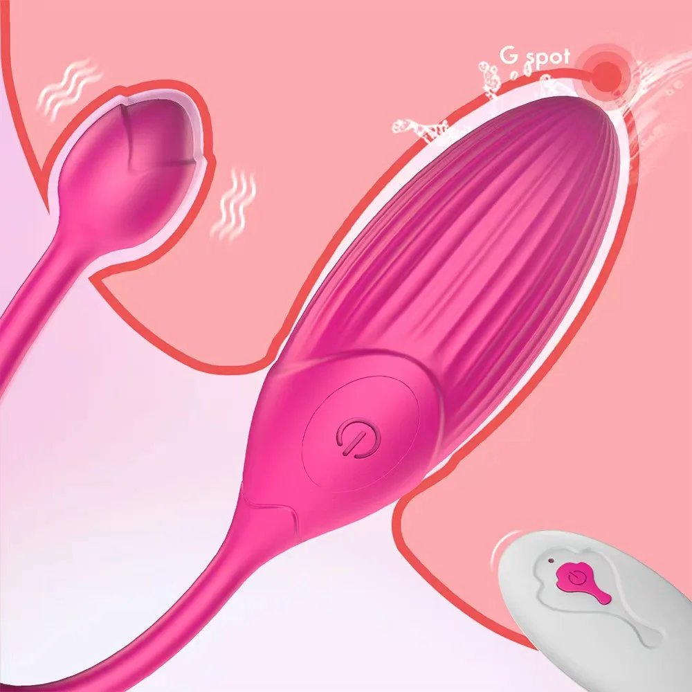

10 Modes Wireless Remote Control Vibrators Jump Egg Female Clitoral Stimulator Vaginal G-spot Massager Sex Toy For Women