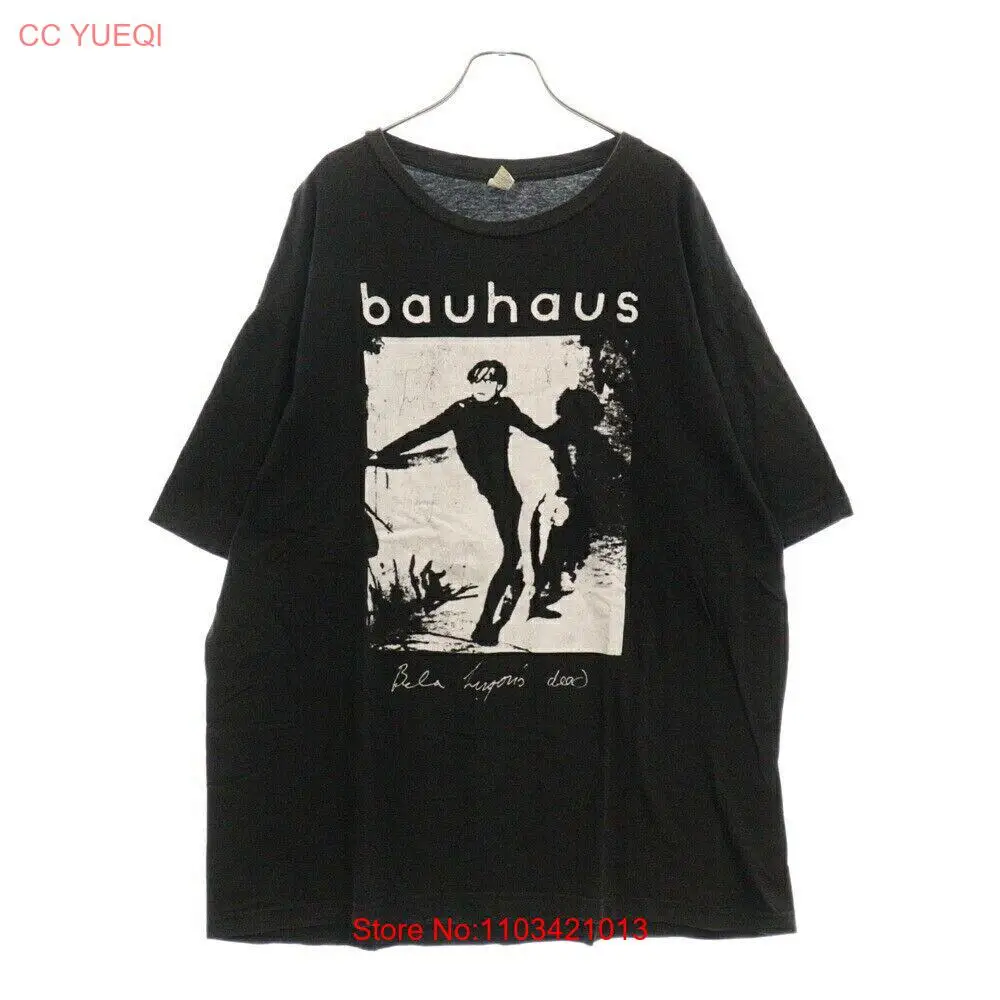 ВИНТАЖНАЯ Футболка с короткими рукавами и принтом Dead Band размер XL BAUHAUS Bela Lugosi s Bl