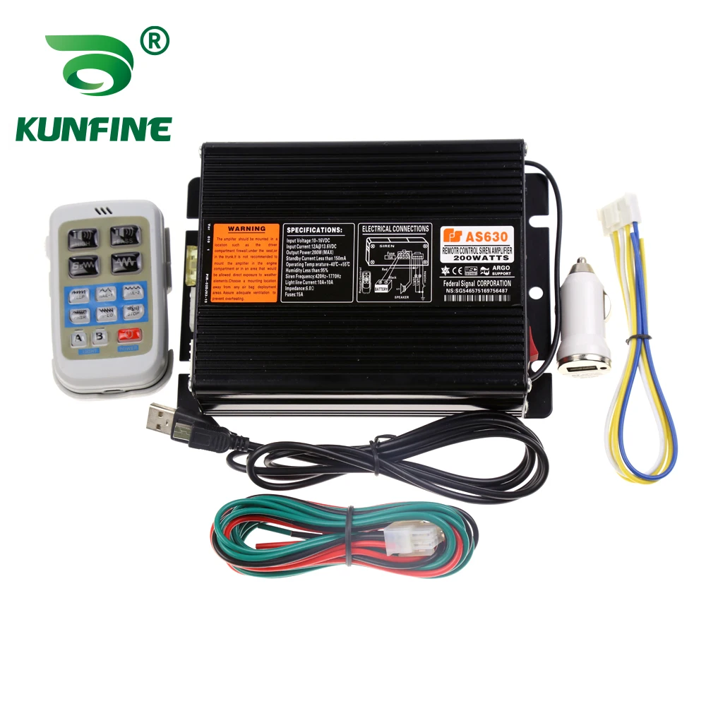 

Универсальный 200 Вт беспроводной автомобильный Электронная Сирена сигнальная сирена полицейская сирена 10 тонн с пультом дистанционного управления светильник переключатели без динамик