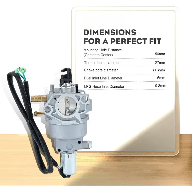 Двойной топливный генератор OUNENG P28-4-H КАРБЮРАТОР 420CC 100296 71530 439CC 100165 47.131000.28 9375/7500 Вт