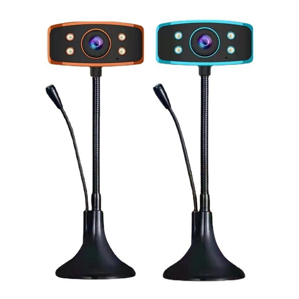 

30fps Night Vision 1080P HD USB Web Cameras with Microphone Desktop PC Webcam for Live Broadcast Video Calling Conference Work