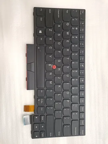 Б/у оригинальная клавиатура для Lenovo Thinkpad T470 T480, английская с подсветкой 01HX528 01AX569 01AX487