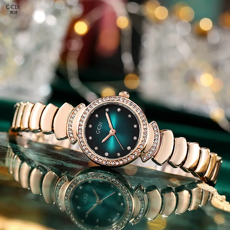 Women's Luxury Fashion Good-looking Niche Creative Skirt QUARTZ Alloy Watch