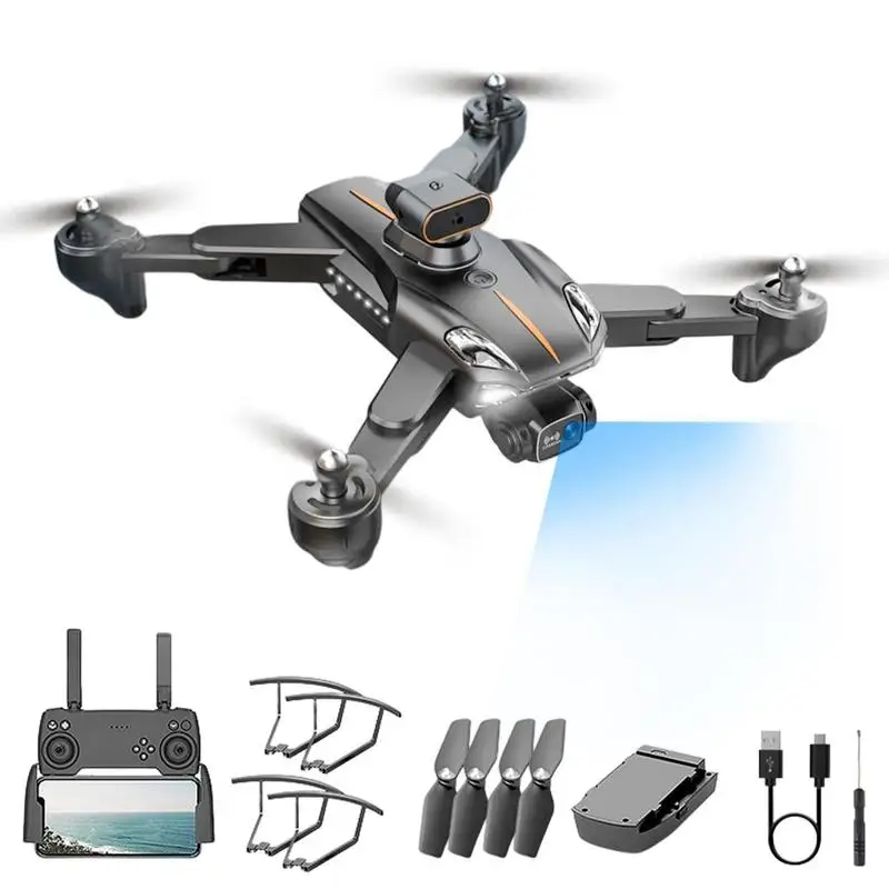 

Dual Camera Drone 8K Remote Control Quadcopter Flying Drone Aerial Flying Supplies With Altitude Hold And Optical Flow For Boys