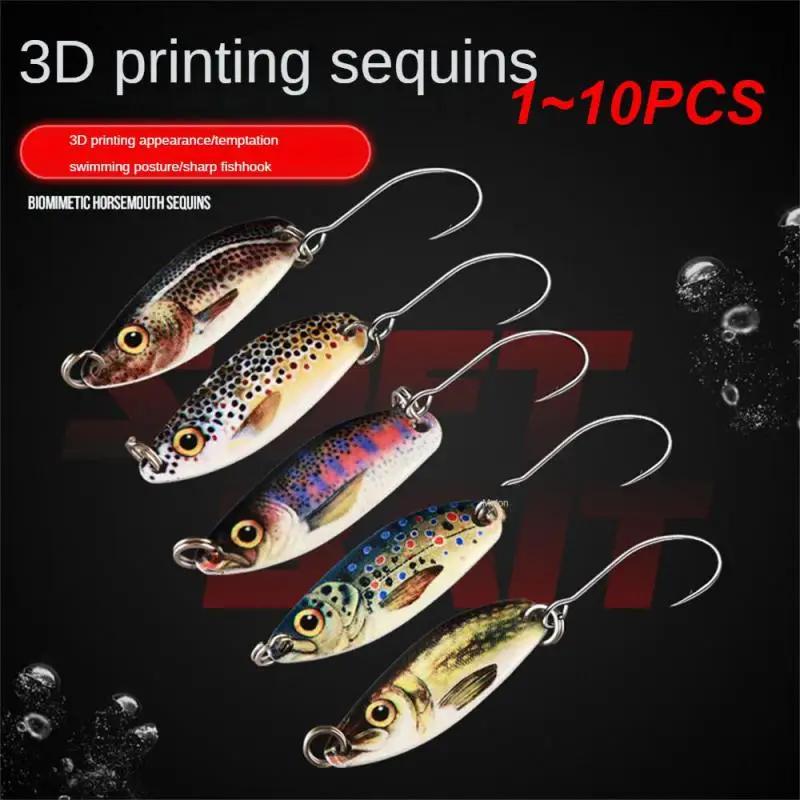 

1 ~ 10 шт., металлические рыболовные приманки, 3 г