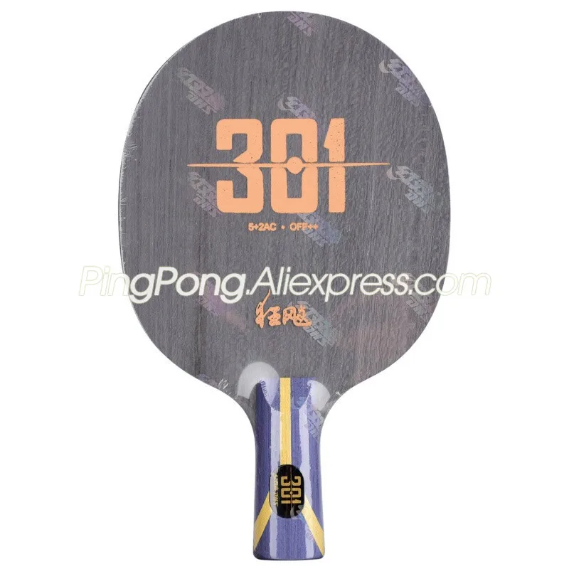 Original DHS Hurricane 301 Table Tennis Blade Racket H301 ALC Carbon Ping Pong Bat Paddle | Rackets