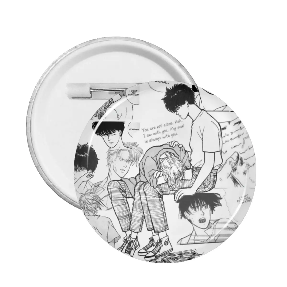 

Женский коллаж, значок, подарки, мультяшный Аниме Манга, лацкан, мягкая пуговица, значки 58 мм для детской