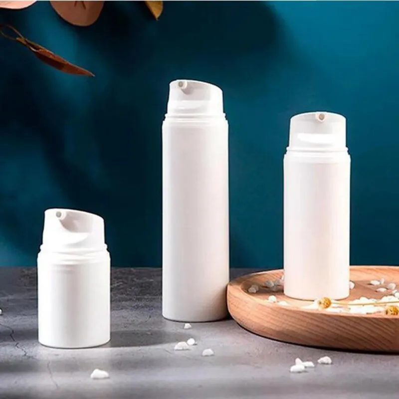 

30 мл/50 мл/80 мл/100 мл/120 мл/150 мл белый пустой косметический вакуумный женский лосьон оптом