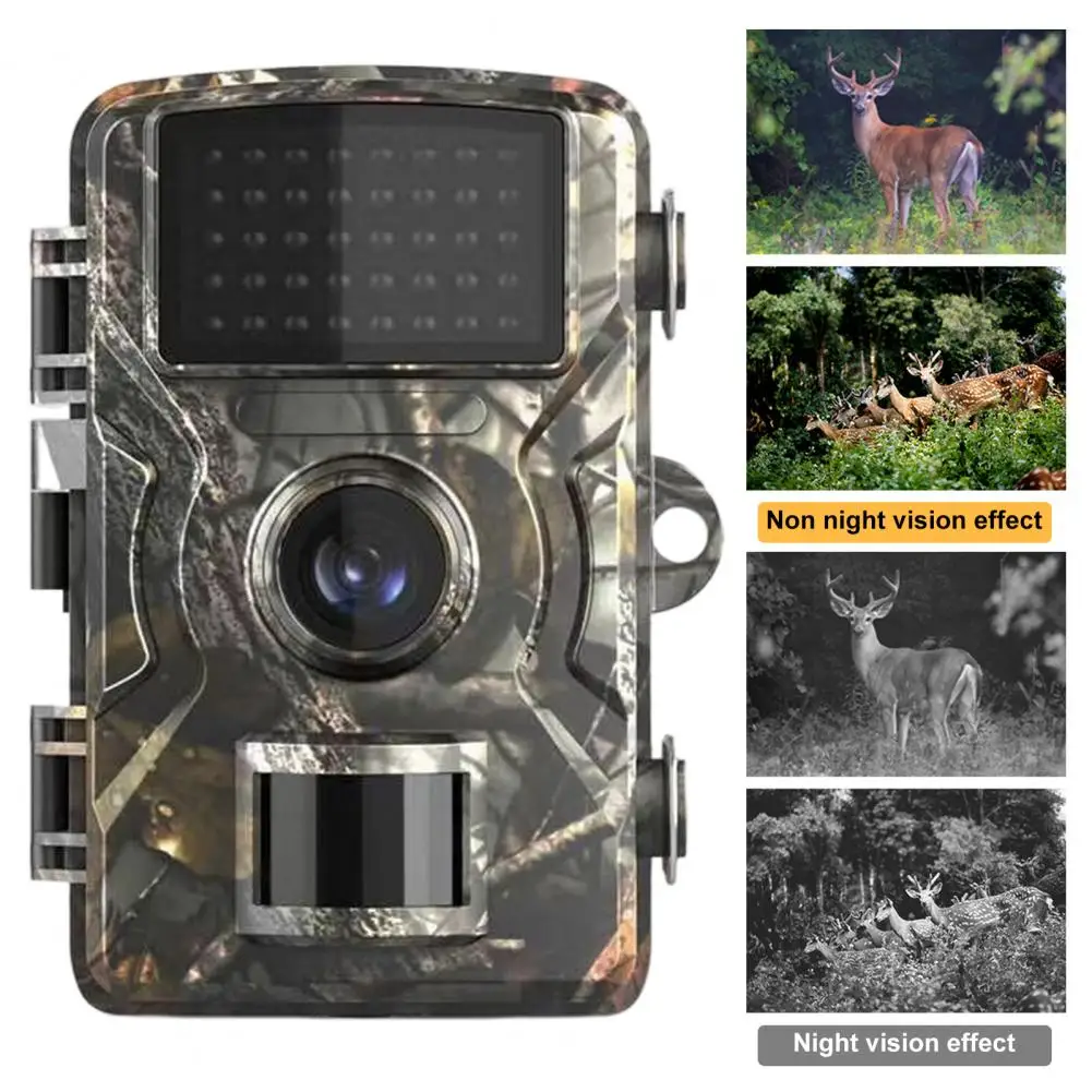 

Wildlife Camera HD-compatible Sensitive IP66 Waterproof Night Vision Infrared Motion Activated Hunting Trail Camera for Outdoor