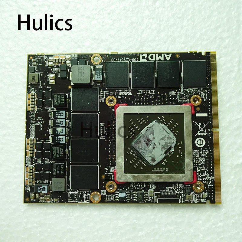 Hulics Б/у HD6970 HD6970M 2 ГБ 109-C29647-00 216- 081100 Видеокарта CN-06W46K 192-03CU-A00