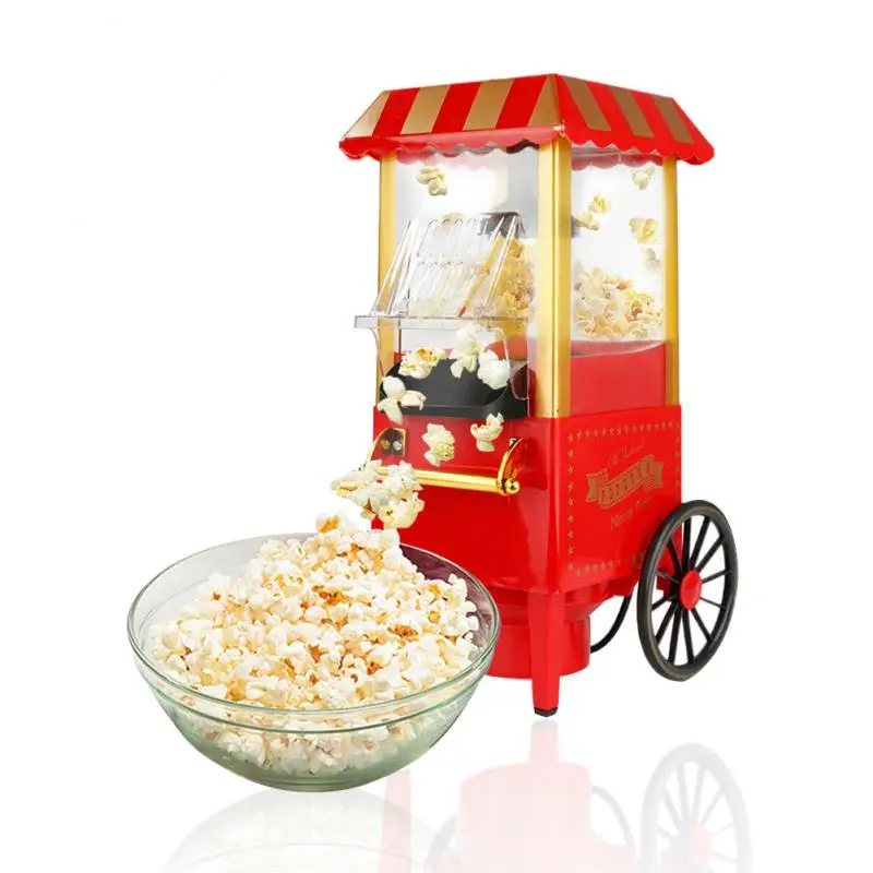 Portable Classic Car Popcorn Machine Mini Electric Popcorn M