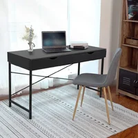 Study Computer Desk Laptop PC Table Workstation With 2 Drawers For Home Office