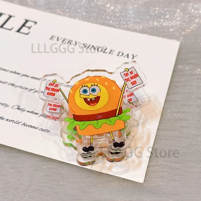 4 шт. зажим из полипропилена в виде губки боба