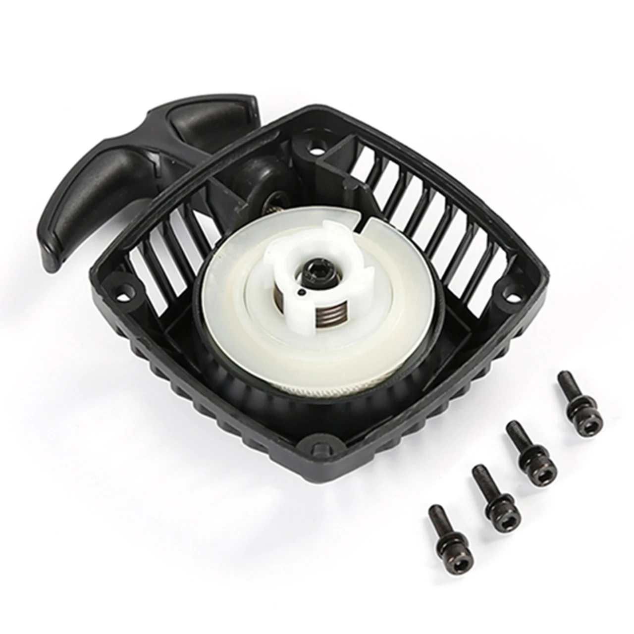 Фото 32CC 36CC Engine Easy Pull Starter или турбина с ЧПУ подходит для 1/5 HPI ROFUN ROVAN KM BAJA Losi 5ive T FG MCD GoPed RedCat Rc Запчасти №5