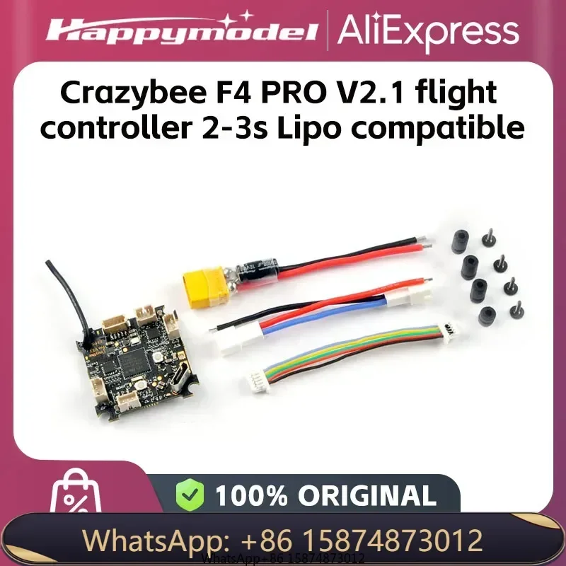 HappyModel Crazybee F4 PRO V2.1Fli OT контроллер blheli _ S 10A ESC SPI FRSKY FLYSKY 2-4S для RC FPV Cinewhoop зубочистка dr