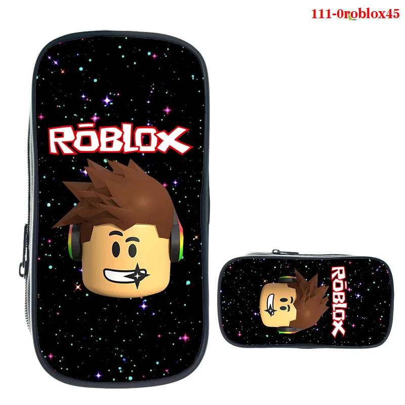 

Roblox Game Peripheral 3D Full-color Printing Pencil Bag Single-layer Student Pencil Case Stationery Bag Pencil Case Zipper