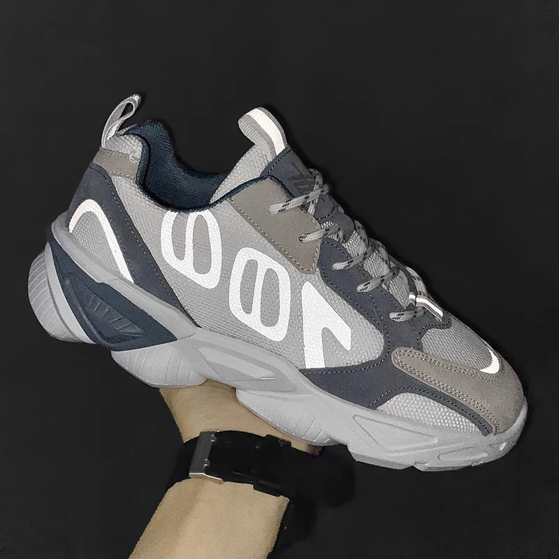 

Men sports running men shoes Reflective sneakers coconut 700 men shoes Breathable Sneakers