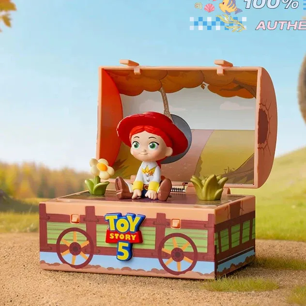 Фото Оригинальные коллекционные фигурки POP MART Disney Pixar Toy Story 5 Series Blind Box, милые настольные украшения, идеальный подарок на праздник №4