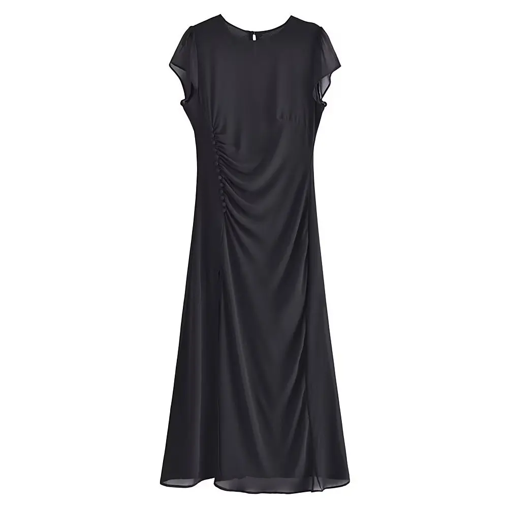 

2023 02 Brand New Spring Summer Women Female Sexy Polyester Dress Outwear