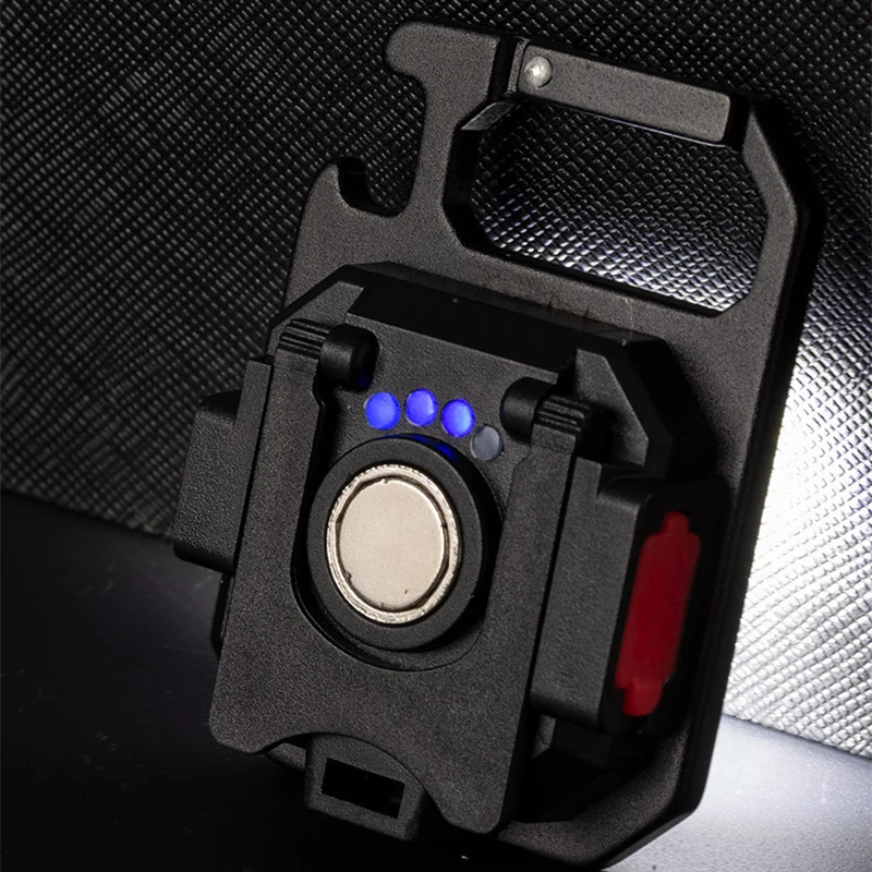 Светодиодный мини-фонарь с брелоком Nitecore функцией самозащиты штопор зарядка