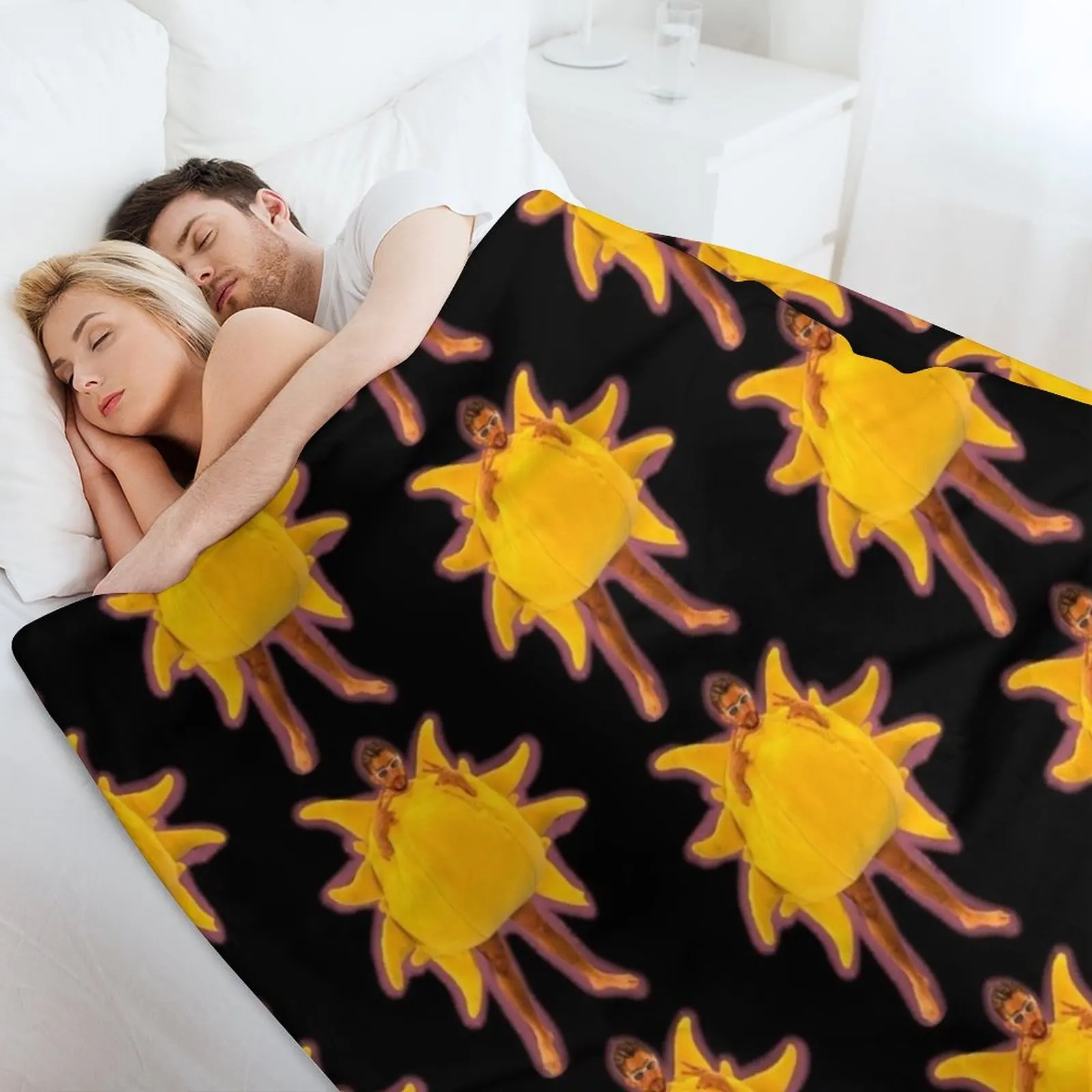 Одеяло Bad Bunny Neverita Video Sol Очень большое одеяло для кровати