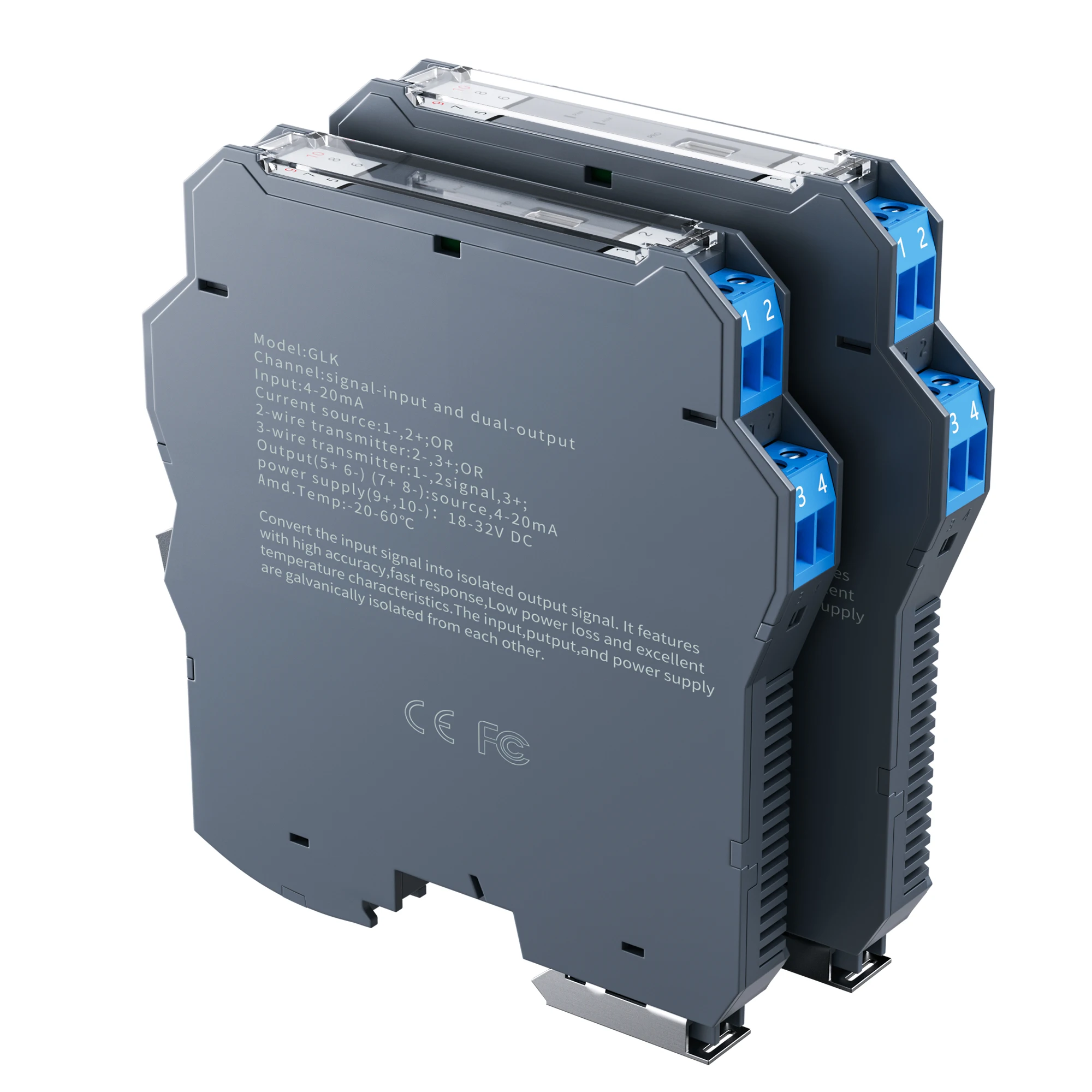 Умный передатчик сигнала 4-20 мА 0-10 в 0-5 1-5 аналоговый преобразователь 24 В