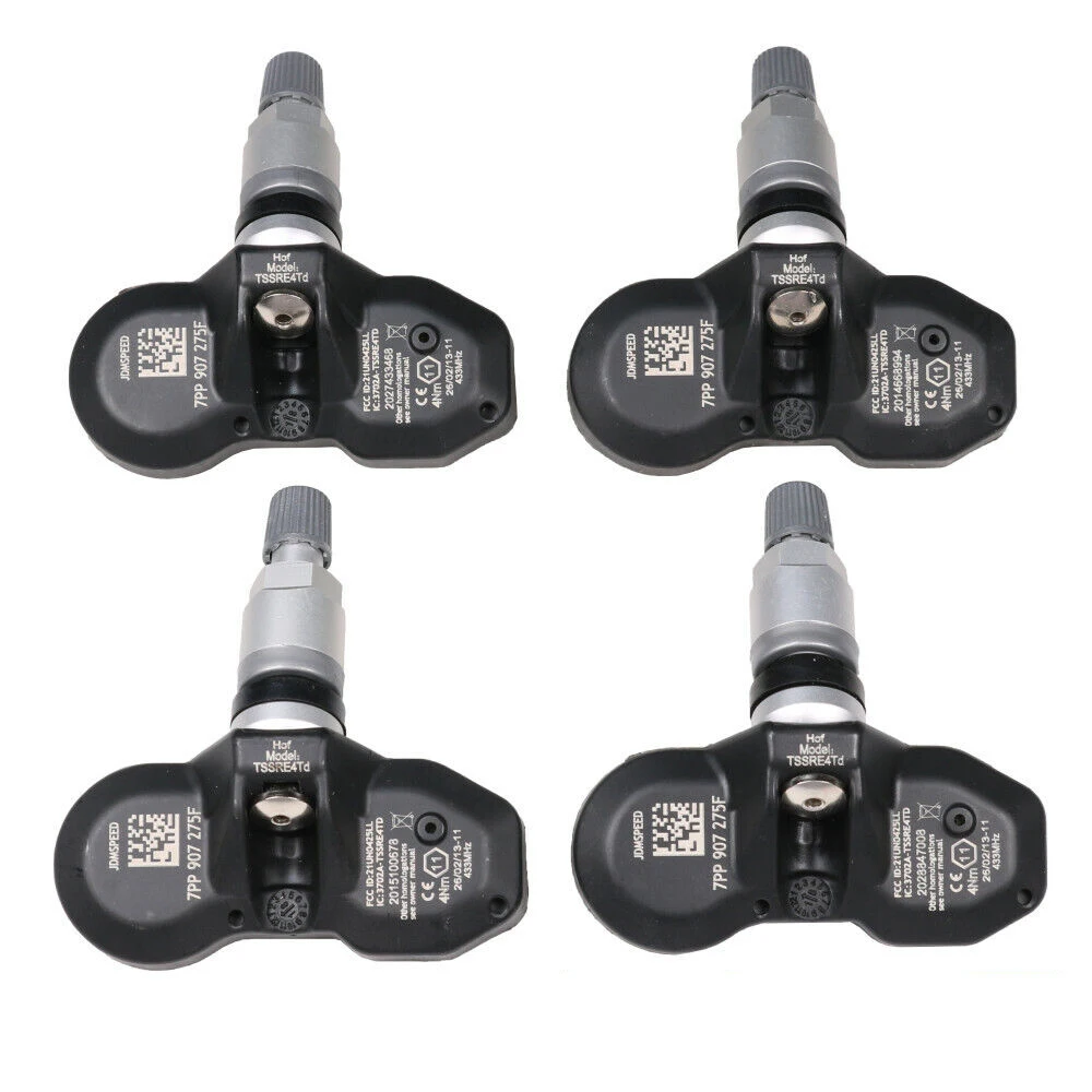 1/4 шт. датчик давления в шинах 7PP907275F для 2009-2013 PORSCHE PANAMERA (970) 433 МГц