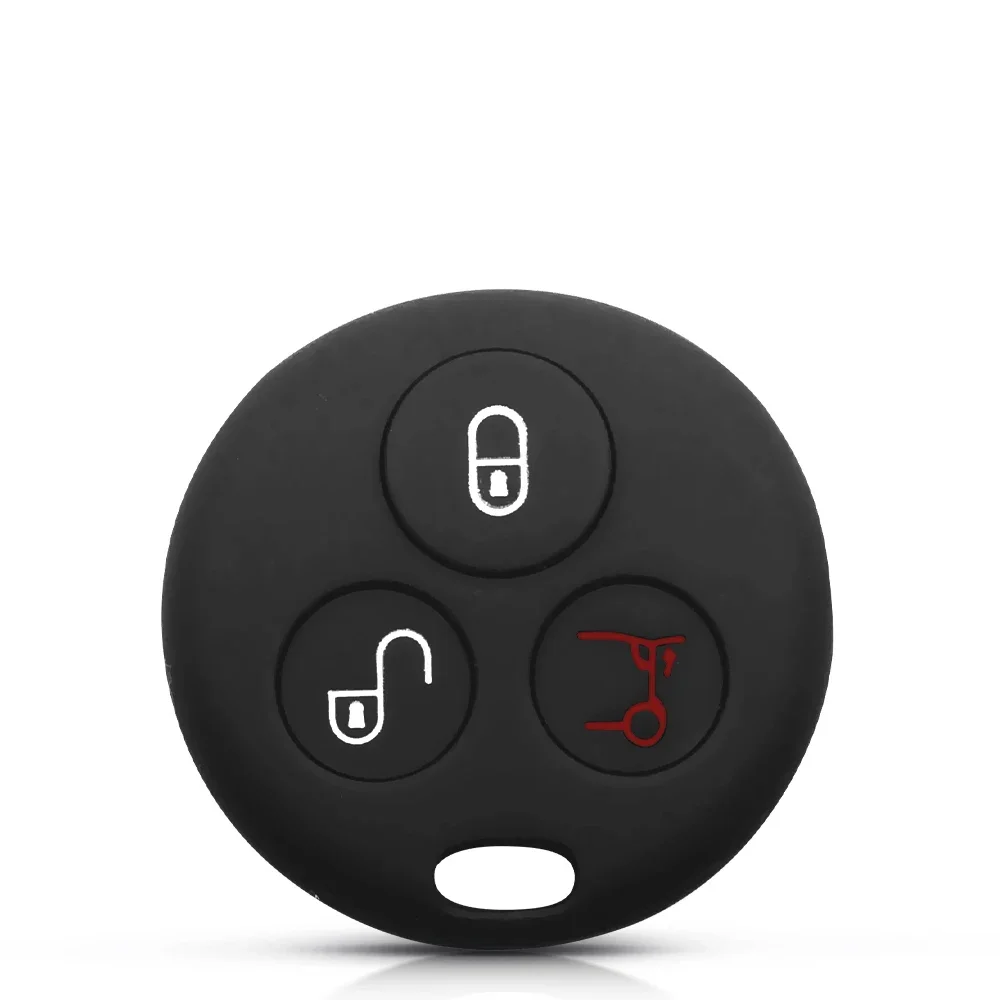 3-кнопочный чехол для ключей сменный без лезвия Mercedes Benz MB Smart Fortwo 450 Forfour Roadste