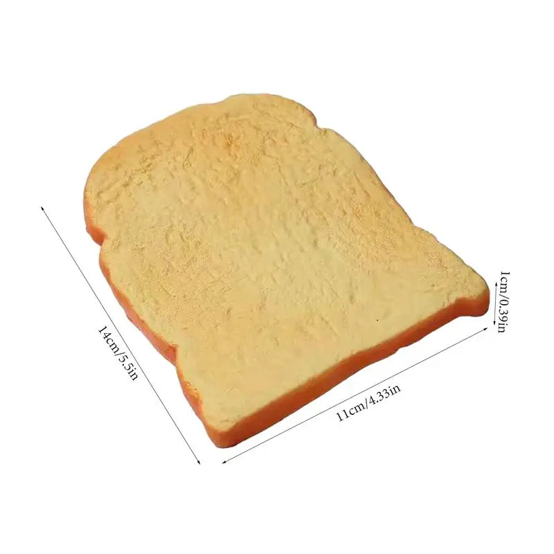 Игрушка-сжималка для снятия стресса хлеб реалистичный ручная работа забавная