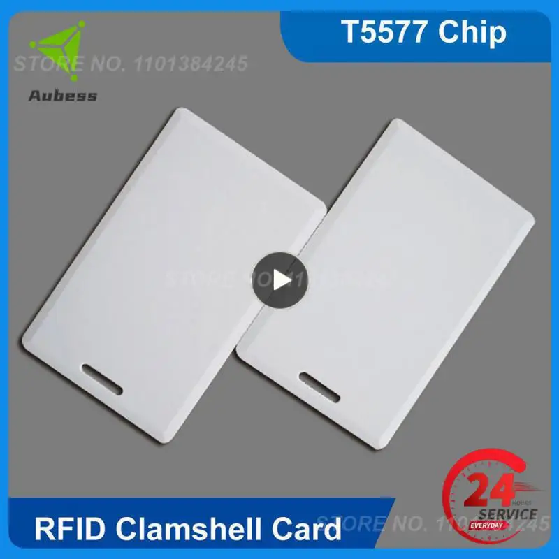 

1~8PCS 125Khz RFID T5577 Rewritable Smart Card Thicker For Hotel Locks Membership Managemen Staff Attendance School Campus