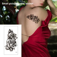 body tattoo easy to use waterproof convenient flower temporary tattoo sticker for beauty